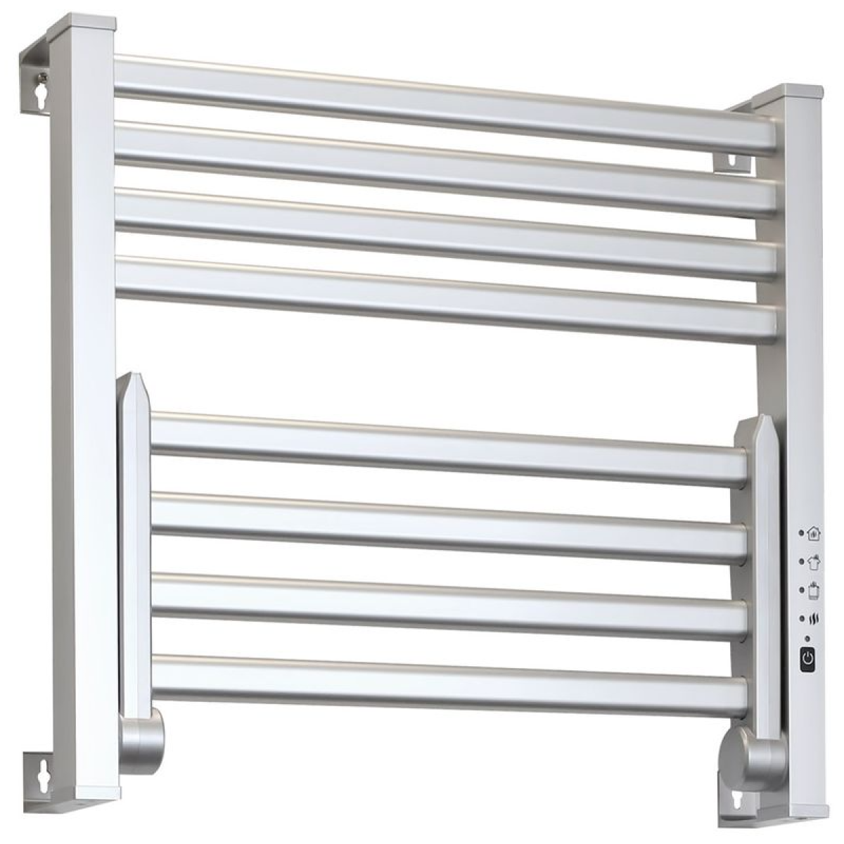 Sanwall 三煌電機 ATW01TM-8-1-SV 8管 摺疊智能乾衣寶 (銀色) (出電線位為右上角)